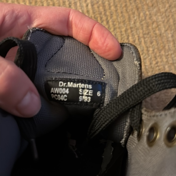 Vintage Dr. Martens 9793 DMs chunky boots England Brown Men 7 / 8 US Women /UK 6 - Picture 7 of 13